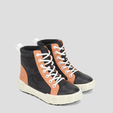 Cougar Kids BRAVE_K FRONT LACE INSIDE ZIP WINTER KID BOOTS TAN/BLACK