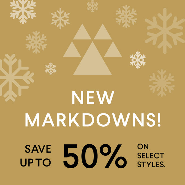 <p><strong>SAVE NOW WITH NEW MARKDOWNS!</strong></p>