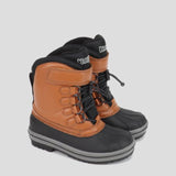 Cougar Kids SOJU_K STRETCH LACE TOGGLE VELCRO WINTER KID BOOTS DARK TAN