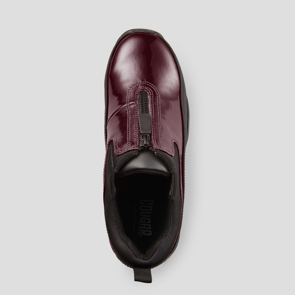 Howdoo - Chaussure de pluie vernie  - Colour Burgundy