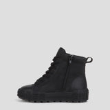 Cougar Kids BRAVE_K FRONT LACE INSIDE ZIP WINTER KID BOOTS BLACK