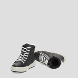 Cougar Kids BRAVE_K FRONT LACE INSIDE ZIP WINTER KID BOOTS BLACK/WHITE