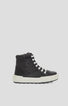 Cougar Kids BRAVE_K FRONT LACE INSIDE ZIP WINTER KID BOOTS BLACK/WHITE