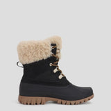 Cougar Women CAMDEN FRONT LACE WINTER BOOTS BLACK/BEIGE