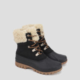 Cougar Women CAMDEN FRONT LACE WINTER BOOTS BLACK/BEIGE