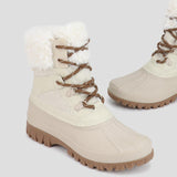 Cougar Women CAMDEN FRONT LACE WINTER BOOTS OYSTER