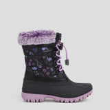 Cougar Kids CHARM_K STRETCH LACE/TOGGLE WINTER KID BOOTS BLACK