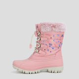 Cougar Kids CHARM_K STRETCH LACE/TOGGLE WINTER KID BOOTS PINK