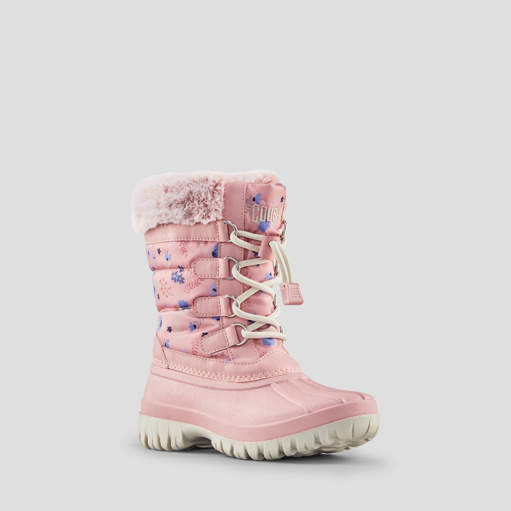 Charm Nylon Winter Boot (Youth) - Colour Pink