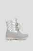 Cougar Kids CHICHI_K STRETCH LACE TOGGLE WINTER KID BOOTS SILVER