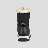 COUGAR WOMEN FRONT LACE WINTER BOOTS BLACK