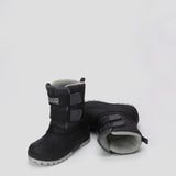 COUGAR KIDS SPRINGER K VELCRO WINTER KID BOOTS BLACK/CHARCOAL