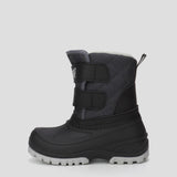COUGAR KIDS SPRINGER K VELCRO WINTER KID BOOTS BLACK/CHARCOAL