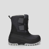 COUGAR KIDS SPRINGER K VELCRO WINTER KID BOOTS BLACK/CHARCOAL