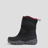 COUGAR KIDS SPRINGER K VELCRO WINTER KID BOOTS BLACK/RED