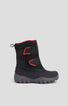 COUGAR KIDS SPRINGER K VELCRO WINTER KID BOOTS BLACK/RED