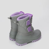 COUGAR KIDS SUNTORY K VELCRO WINTER KID BOOTS GREY/PURPLE