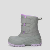 COUGAR KIDS SUNTORY K VELCRO WINTER KID BOOTS GREY/PURPLE