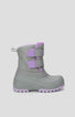 COUGAR KIDS SUNTORY K VELCRO WINTER KID BOOTS GREY/PURPLE