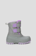 COUGAR KIDS SUNTORY K VELCRO WINTER KID BOOTS GREY/PURPLE