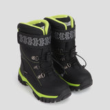 COUGAR KIDS TURK K BUNGEE VELCRO KID BOOTS BLACK/LIME