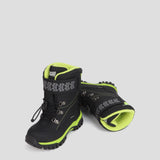 COUGAR KIDS TURK K BUNGEE VELCRO KID BOOTS BLACK/LIME