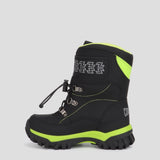 COUGAR KIDS TURK K BUNGEE VELCRO KID BOOTS BLACK/LIME