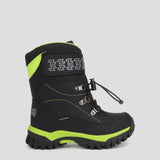 COUGAR KIDS TURK K BUNGEE VELCRO KID BOOTS BLACK/LIME