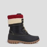 Cougar Women CREEK FRONT LACE WINTER BOOTS BLACK/RED