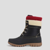 Cougar Women CREEK FRONT LACE WINTER BOOTS BLACK/RED