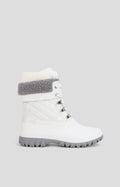 Cougar Women CREEKQUILT FRONT LACE WINTER BOOTS WHITE