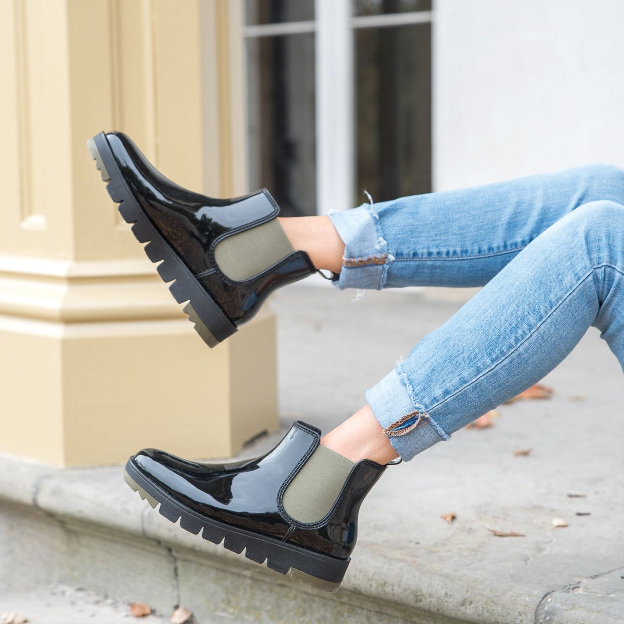Firenze2 Chelsea Rain Boot - Color Black