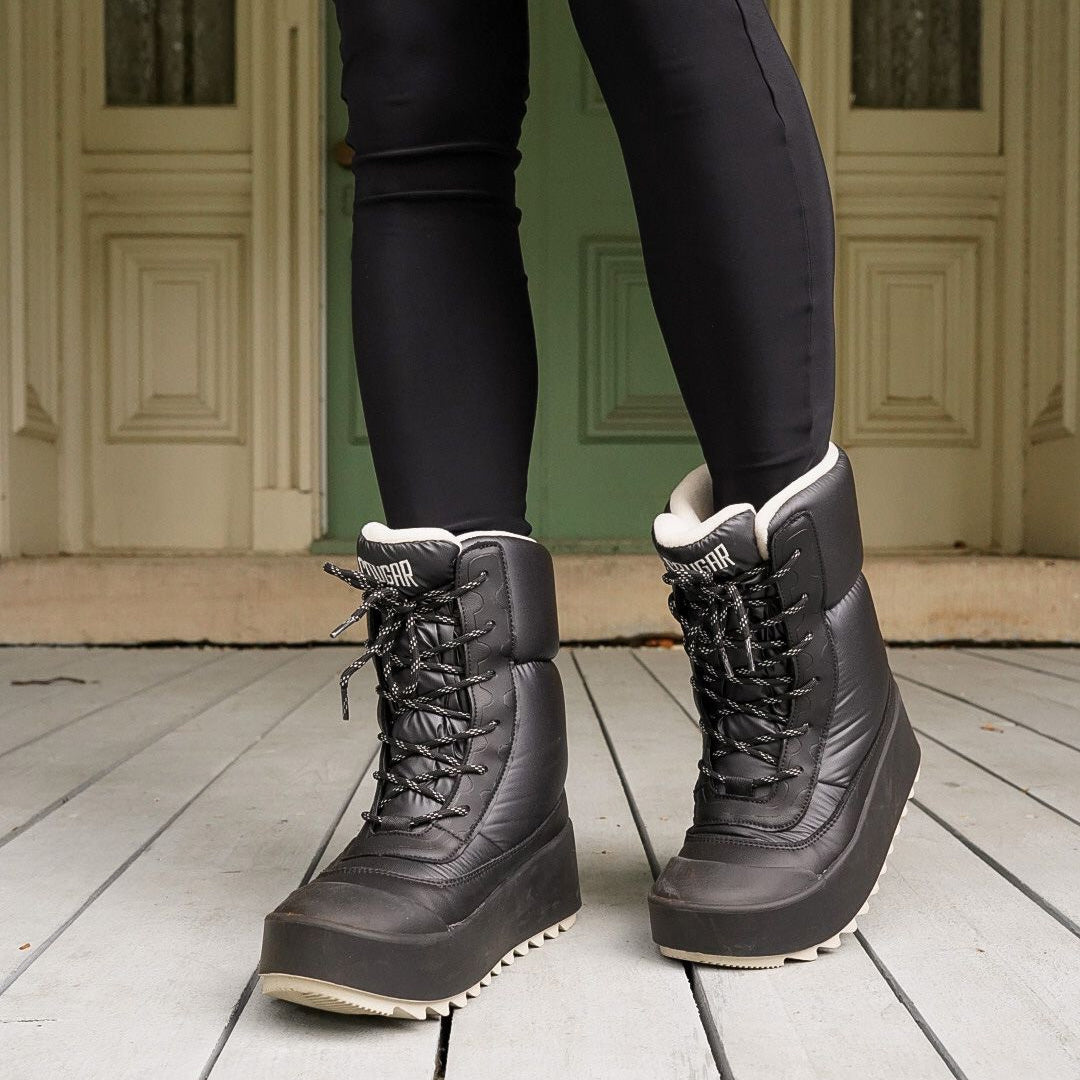 Meridian Nylon Waterproof Winter Boot with PrimaLoft® - Colour Black Matte