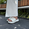 Soprato Luxmotion Leather Water-Repellent Sandal - Colour White