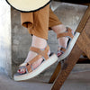 Spray Luxmotion Nylon and Suede Water-Friendly Sandal - Colour Sandstone