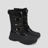 Cougar Women FALLON FRONT LACE WINTER BOOTS BLACK