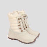 Cougar Women FAXE STRETCH LACE TOGGLE WINTER BOOTS OYSTER