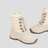 Cougar Women FAXE STRETCH LACE TOGGLE WINTER BOOTS OYSTER