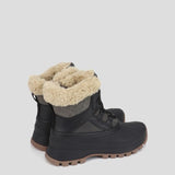 Cougar Women FURY FRONT LACE INSIDE ZIP WINTER BOOTS BLACK
