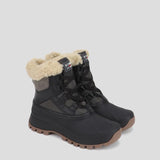 Cougar Women FURY FRONT LACE INSIDE ZIP WINTER BOOTS BLACK