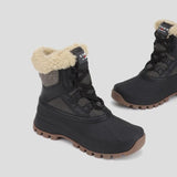 Cougar Women FURY FRONT LACE INSIDE ZIP WINTER BOOTS BLACK