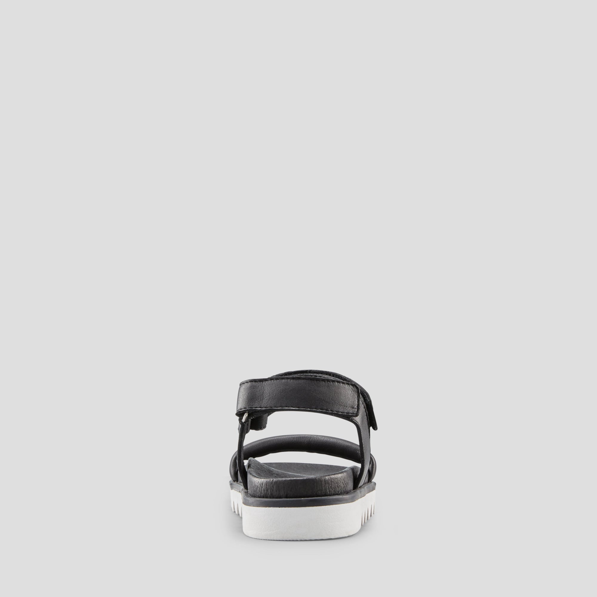 Nolo Leather Water-Repellent Sandal - Last Chance - Colour Black-White