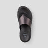 Ponyo - Sandale tong en cuir Luxmotion - Colour Black