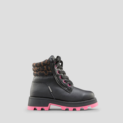 Sasha Synthetic Leather and Lycra Waterproof Boot (Youth)