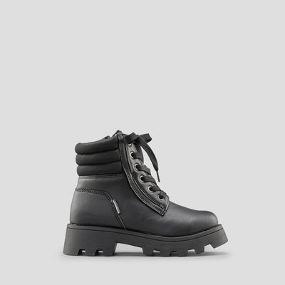 Sasha Synthetic Leather and Lycra Waterproof Boot (Youth)