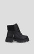 Cougar Kids SASHA_K FRONT LACE INSIDE ZIP WINTER KID BOOTS BLACK