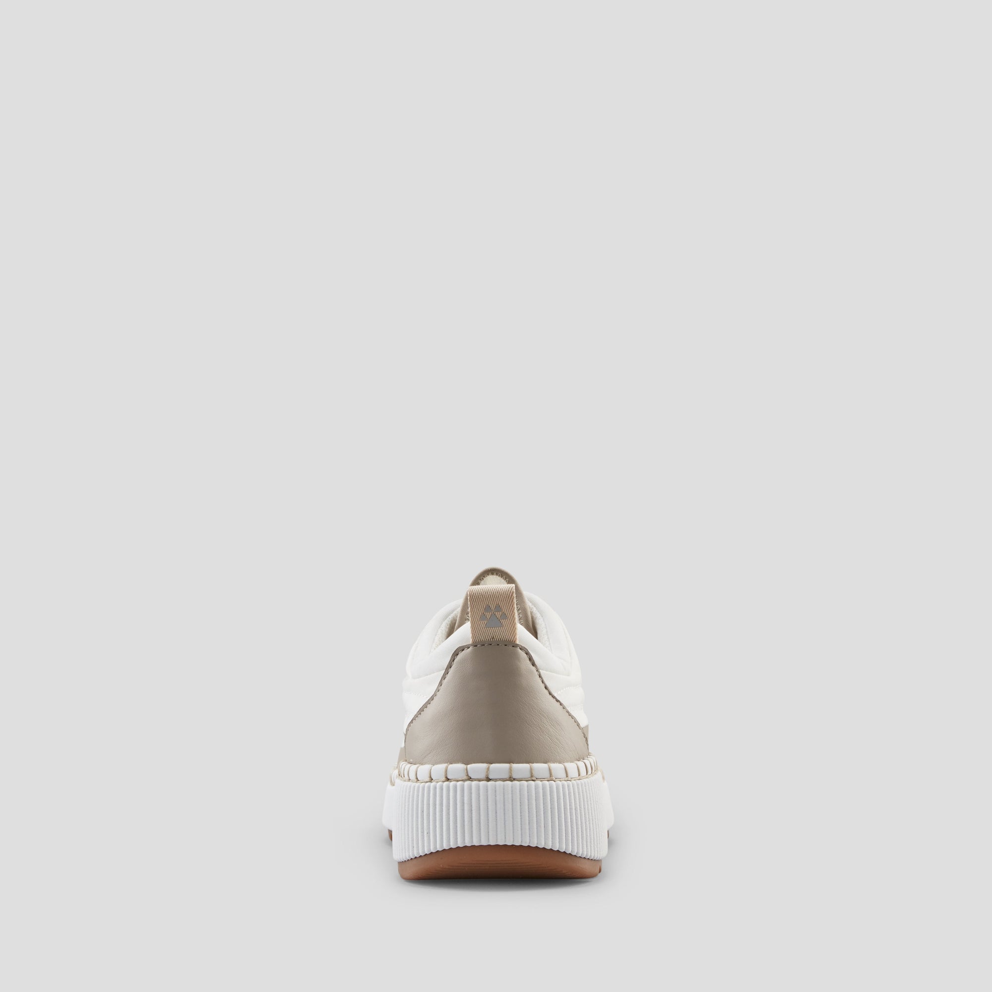 Sayah - Sneaker Luxmotion étanche en nylon et suède - Colour White-Taupe