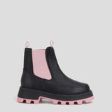 Cougar Kids SHANI_K PULL ON WINTER KID BOOTS BLACK/DUSTY PINK