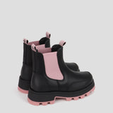 COUGAR KIDS SHANI K PULL ON WINTER KID BOOTS BLACK/DUSTY PINK