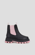 COUGAR KIDS SHANI K PULL ON WINTER KID BOOTS BLACK/DUSTY PINK